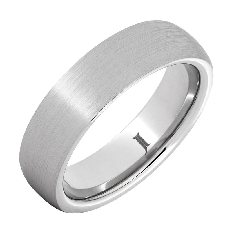 Men's Satin Finish Wedding Ring (6mm) image number null